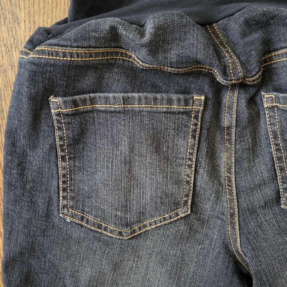 NWT Maternity Medium Oh Baby by Motherhood Secret Fit Belly Bermuda Jean Shorts - Picture 6 of 11